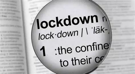 Lockdown Is 'Word Of The Year'