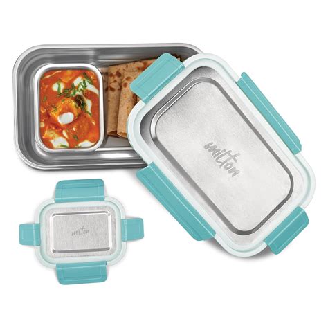 Buy MILTON Home Meal Sr. Stainless Steel Airtight Leak-Proof Lunch Box ...