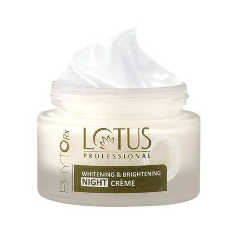 Lotus Professional Phyto Rx Whitening & Brightening Night Cream ...