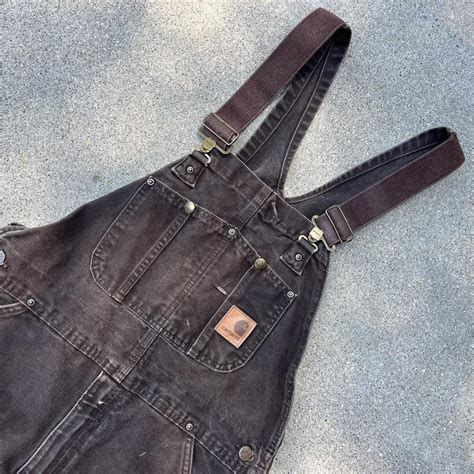 Brown Carhartt Overalls