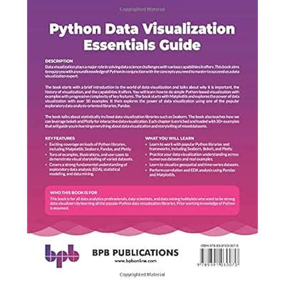 Python Data Visualization Essentials Guide: Become a India | Ubuy