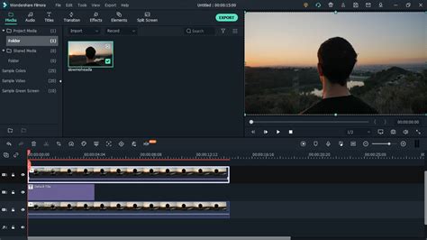 Image result for Filmora X. Text Behind Object