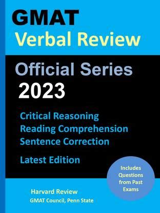 GMAT Official Guide Verbal Review 2023, GMAT Official Guide Verbal ...