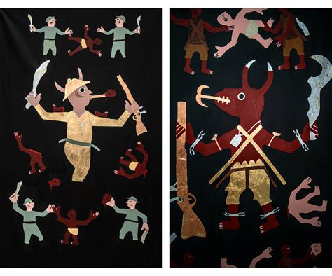 King Paris, Guerre Tribale ("Tribal War"), 2025 | Friedrichs Pontone