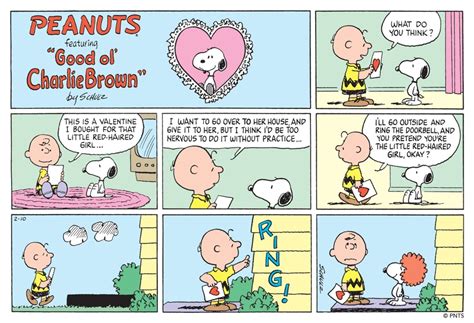 Top 10 Peanuts Comics Starring Charlie Brown's Biggest Unrequited Crush