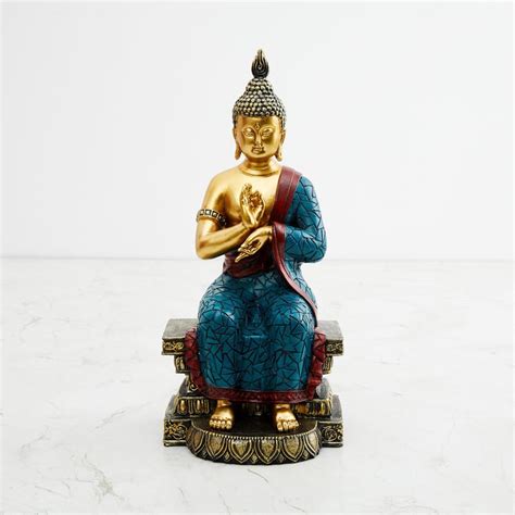 Buy Alpana Polyresin Buddha Figurine from Home Centre at just INR 1799.0