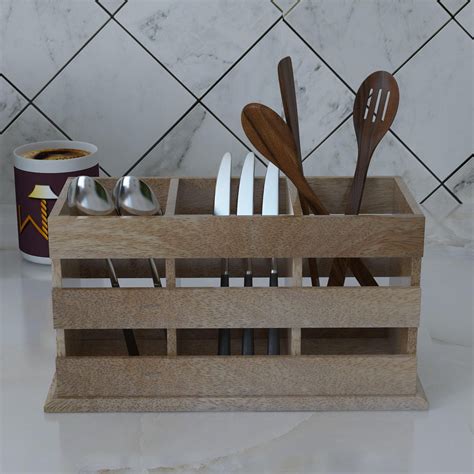 Buy Wooden Besteck Cutlery Holder Online-Cutlery & Tissue Holders ...