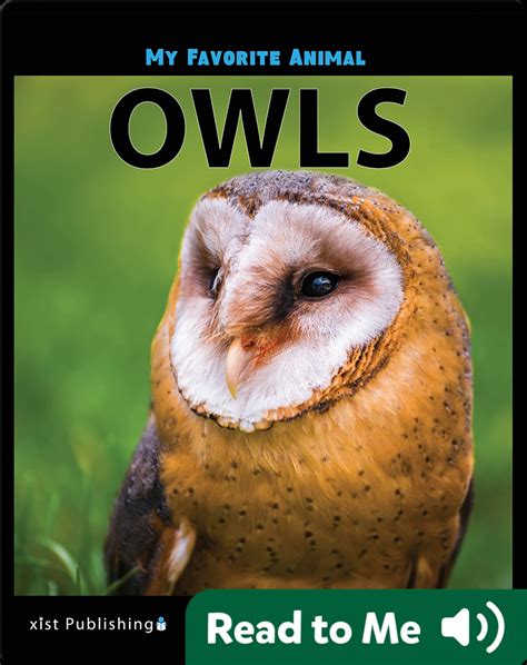 My Favorite Animal: Owls Book by Victoria Marcos | Epic