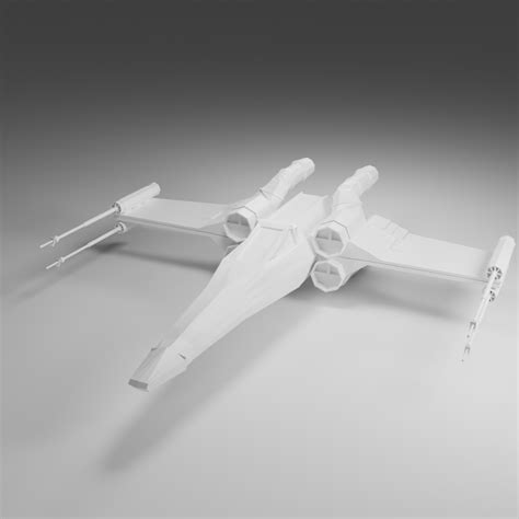 Archivo STL X Wing Fighter (Star Wars).・Objeto de impresión 3D para descargar・Cults