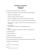Chapter 2 Geometry Test 的图像结果