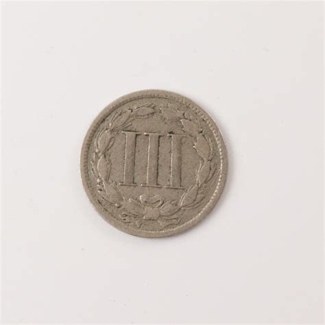 1881 US Nickel Three-cent Piece | Property Room