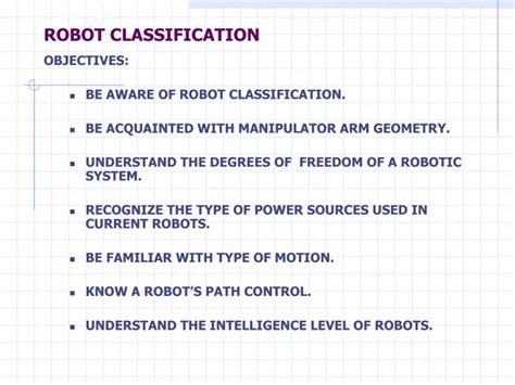 Robot Classification 的图像结果