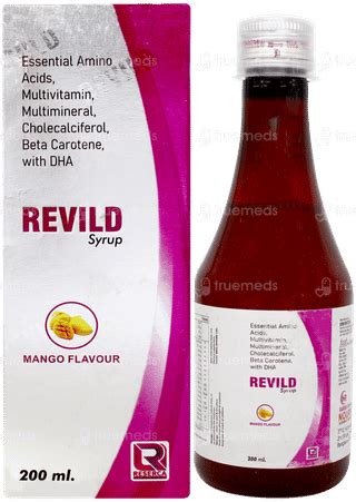 Revild Mango Flavour Syrup 200 Ml - Uses, Side Effects, Dosage, Price ...