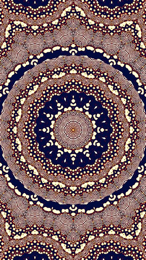 Download wallpaper 1350x2400 circles, fractal, lines, pattern ...