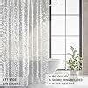 CASA-NEST Premium PVC Embossed Shower Curtain - 4.5ft x 7ft (54" x 84 ...