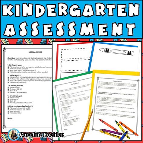 Example Kindergarten Formative Assessments 的图像结果