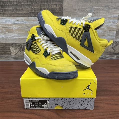Nike Air Jordan 4 Yellow Lightning | Grailed