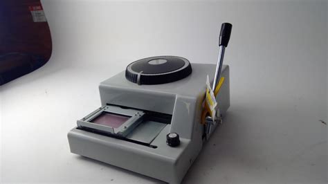 Image result for Credit Card Printer Machine Embosser