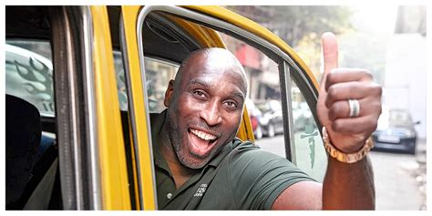 Arsenal legend Sol Campbell engaged in a quick tete-a-tete with t2 on ...