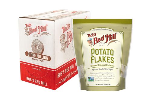 Buy Bob's Red Mill Instant Mashed Potatoes Creamy Potato Flakes, 16 ...