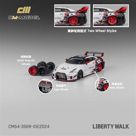 CM Model X IDE 2024 LB Walk Nissan Skyline GT-R R35 – Mobile Garage HK