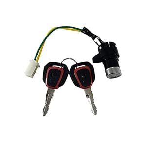 SRA Electric Bicycle Ignition on/Off Key Switch Power Battery Lock for ...