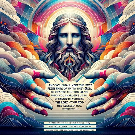 Deuteronomy 16:10 Artwork | Bible Art