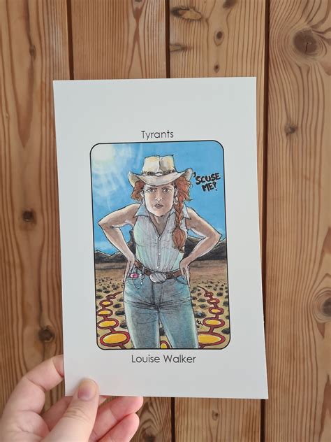 Villain Clans Warden Louise Walker Holes Impresión | Etsy