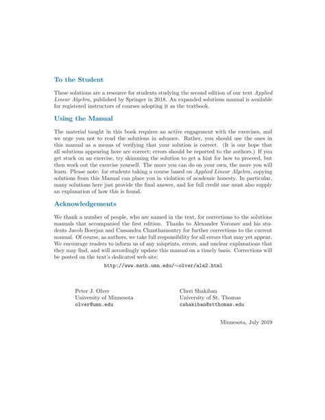 Applied Linear Algebra Problems 的图像结果