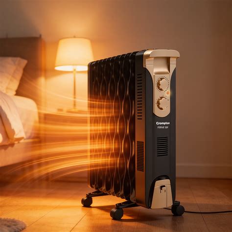 Oil Filled Heaters vs Electric Room Heaters | Crompton