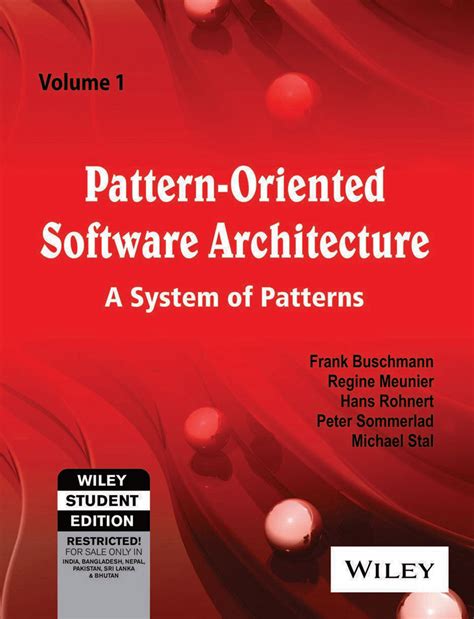 Buy Pattern-Oriented Software Architecture: A System of Patterns, Vol 1 ...