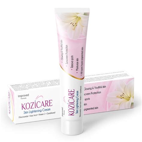Kozicare Skin Lightening Non-Sticky Cream Lotion | Enriched with 3% Ko