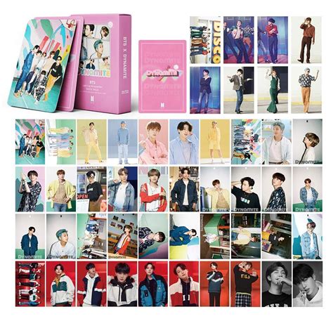 Careflection BTS LOMO Cards 54Pcs BTS Map of the soul ON Dynamite Card ...