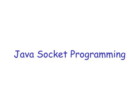 Java Socket Programming 的图像结果