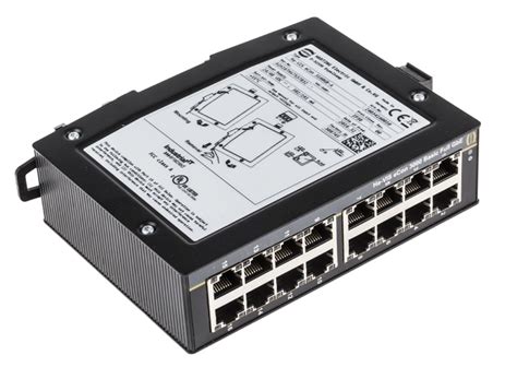 24034160010 HARTING | HARTING 16 Port Ethernet Switch | 122-4306 | RS ...