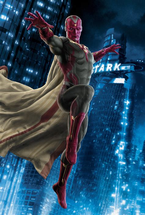 🔥 Free Download Vision Fan Made Poster Textless Avengers Aou By by ...