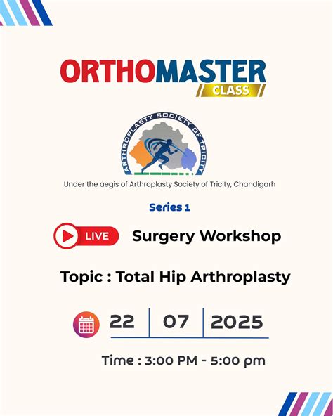 ORTHOMASTER CLASS Series 1 Live Surgery Workshop