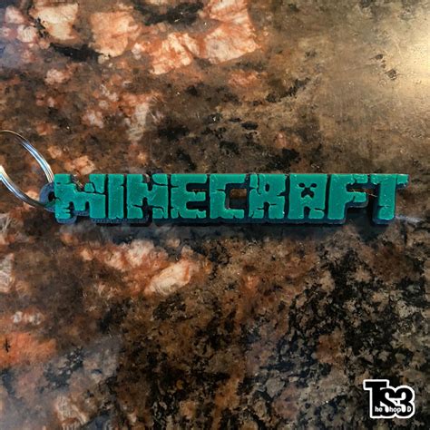 Image result for Minecraft App Logo Keychain