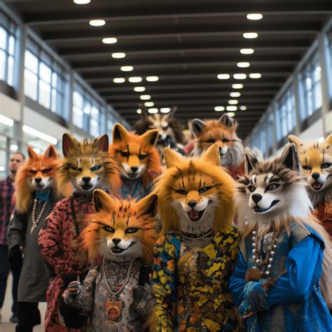 Furry Convention In Different Years : r/midjourney