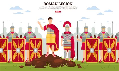 Ancient rome legion banner | Free Vector