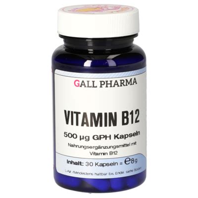 Vitamin B12 500 µg GPH Kapseln [4626624]-Gall-Pharma GmbH-Online-Shop