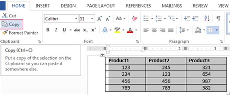 Image result for Paste Excel Table into Word