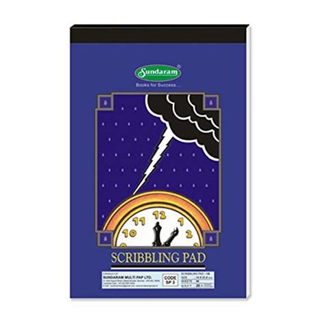 Grosta | SUNDARAM SCRIBBLING PAD SP3 14*21cm