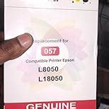 Ravaria 057 Refill Ink for Epson L8050, L18050 Printer - Compatible Ink ...