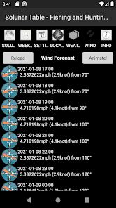 Solunar - Fishing & Hunting TM - Apps on Google Play