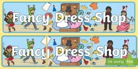 Fancy Dress Shop Poster