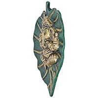 Mystigo Oxidised Silver Metal Matte Finish Lucky Pan Patta (Bettle Leaf ...