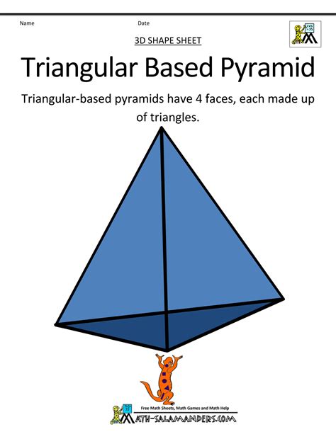 Triangular Based Pyramid Drawing Steps 的图像结果