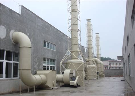 玻璃钢烟囱烟道制作要求及特点_天津盛昊环保设备有限公司