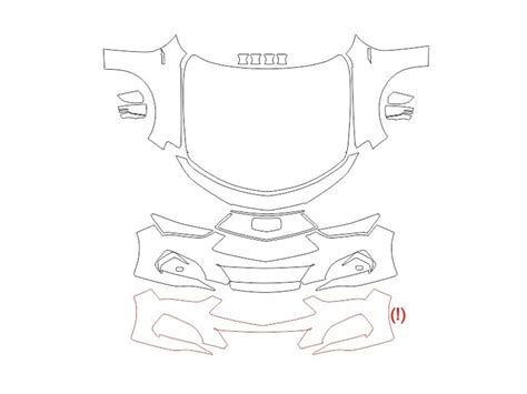 Sale paint protection patterns in electronic format as a file in ...